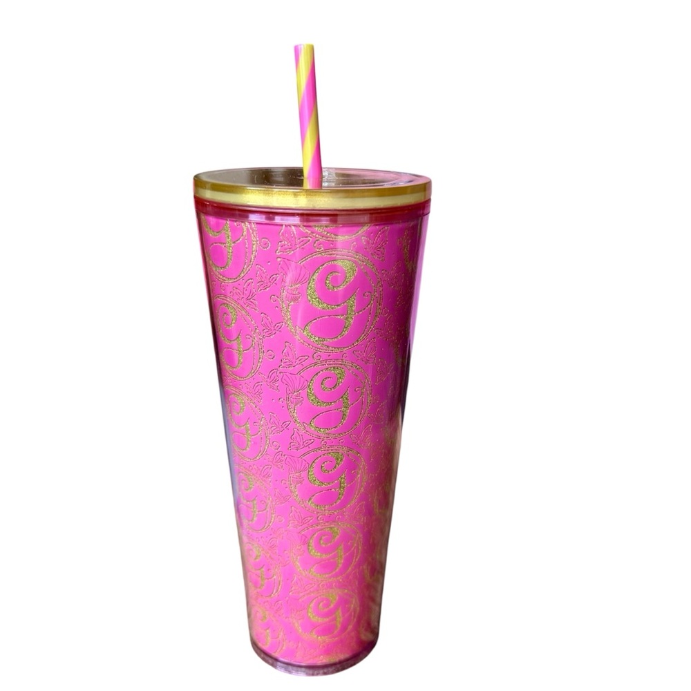 Starbucks Wicked tumbler cold beverage pink & gold cup 2024 - Picture 6 of 8